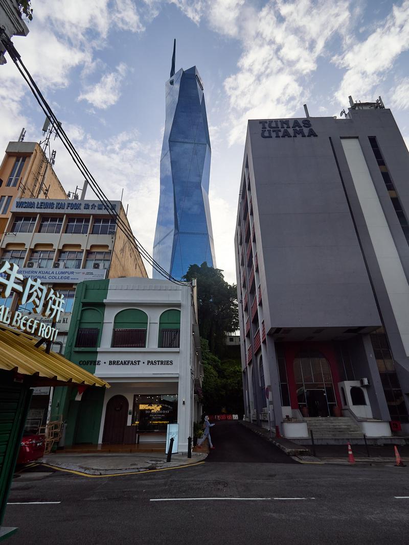 City views with Merdeka 118 in the background, Kuala Lumpur, Malaysia