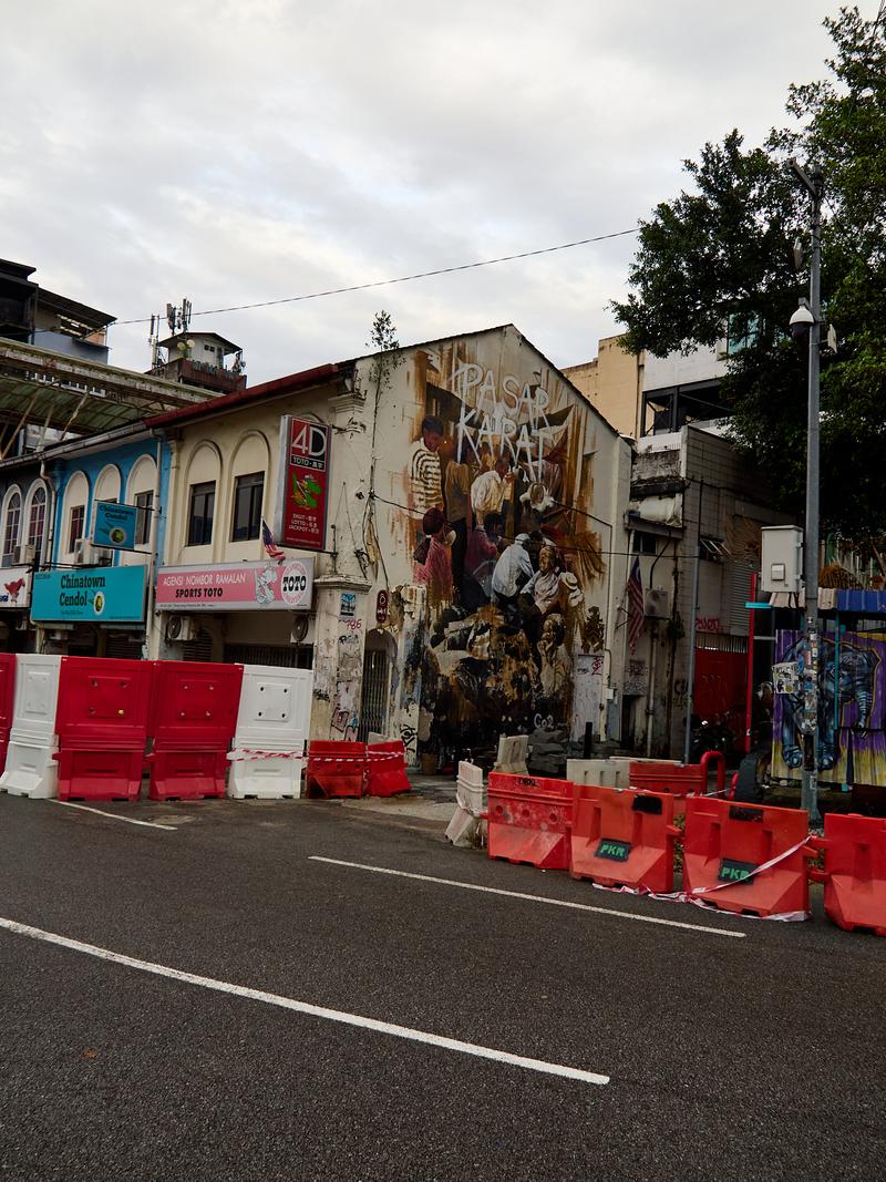 City views, street art, Kuala Lumpur, Malaysia