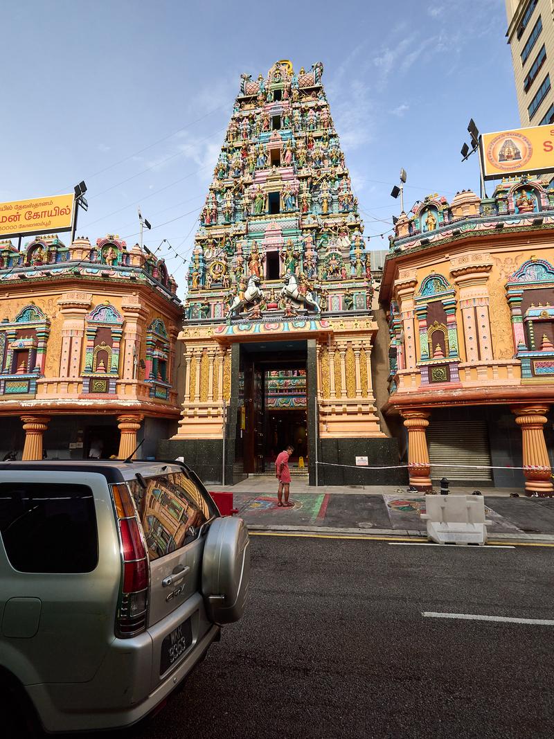Sri Maha Mariamman hindu temple, Kuala Lumpur, Malaysia