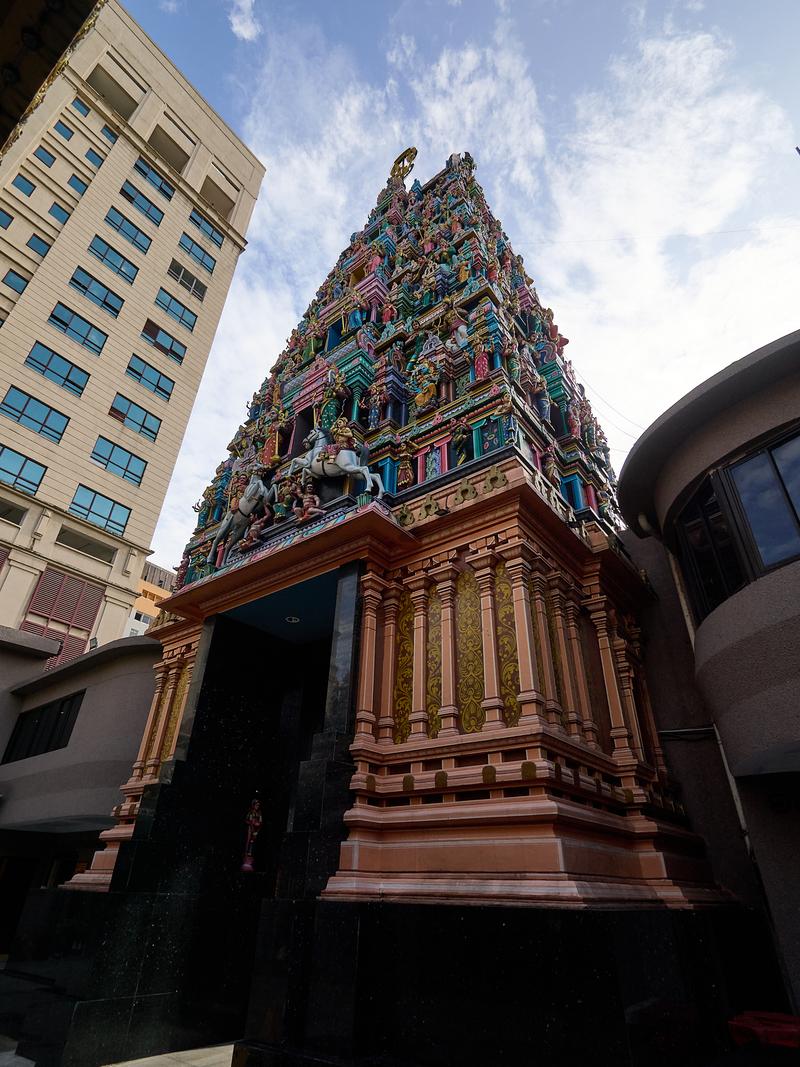Sri Maha Mariamman hindu temple, Kuala Lumpur, Malaysia