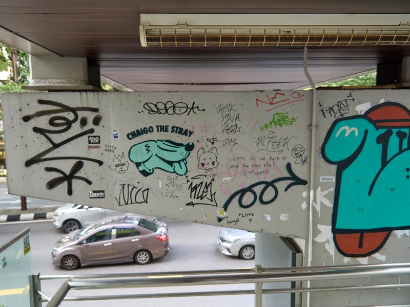 City street art, Kuala Lumpur, Malaysia