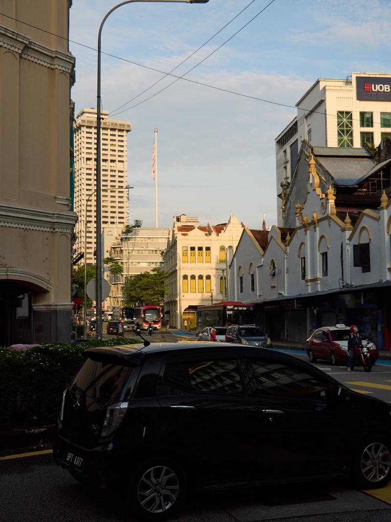 Buildings at golden hour, Kuala Lumpur, Malaysia