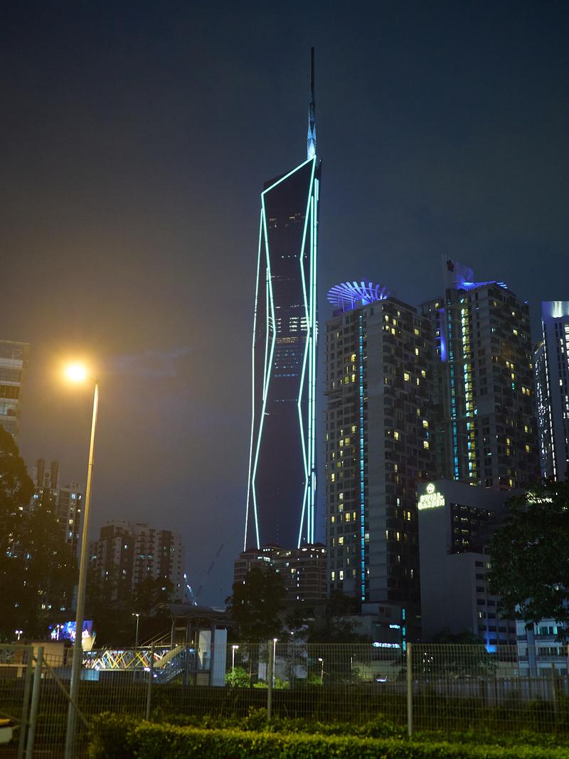 Merdeka 118/Warisan Merdeka Tower night view, Kuala Lumpur, Malaysia