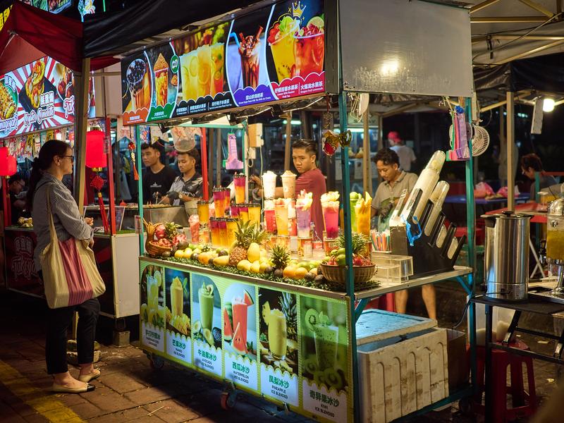 Night market, Kuala Lumpur, Malaysia