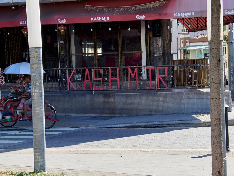 Kashmir sign, Penang, Malaysia
