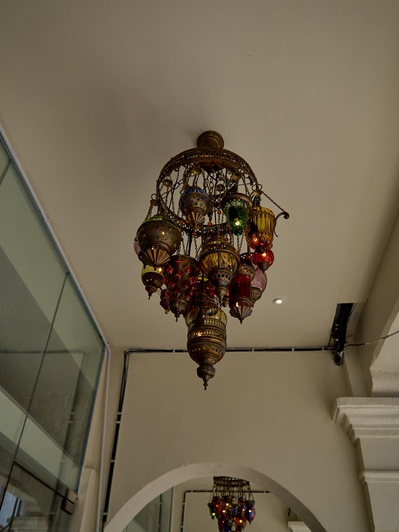 Fancy light fixtures, Penang, Malaysia