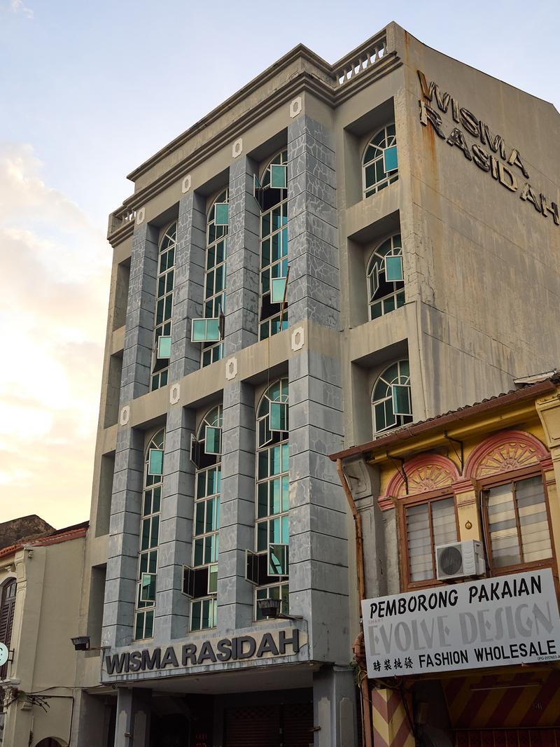 Windows and reflections, Penang, Malaysia