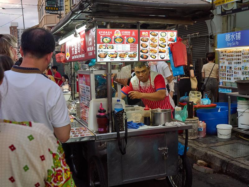 Super Star Koay Teow Soup hawker, Penang, Malaysia