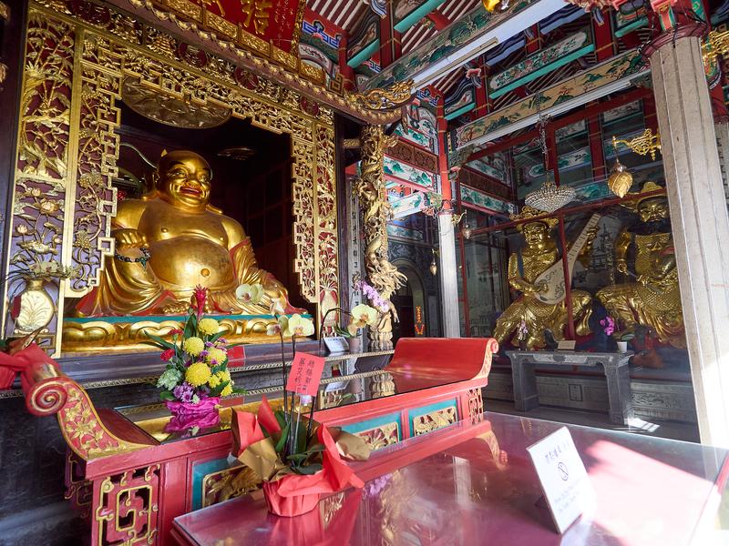 Buddah and sculptures, Kek Lok Si Temple, Penang, Malaysia