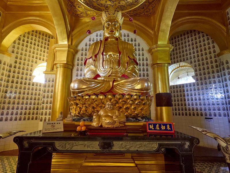 Buddah in the pagoda, Kek Lok Si Temple, Penang, Malaysia