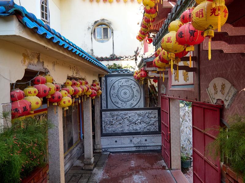 Temple details, Kek Lok Si Temple, Penang, Malaysia