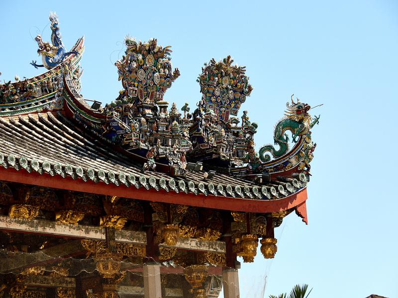 Details - Leong San Tong Khoo Kongsi Clan house, Penang, Malaysia