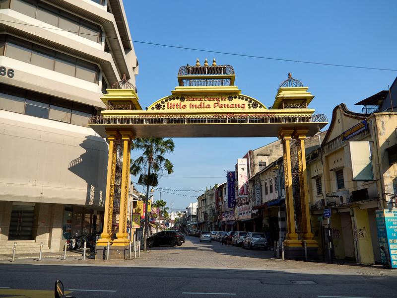 Little India arch signage, Penang, Malaysia