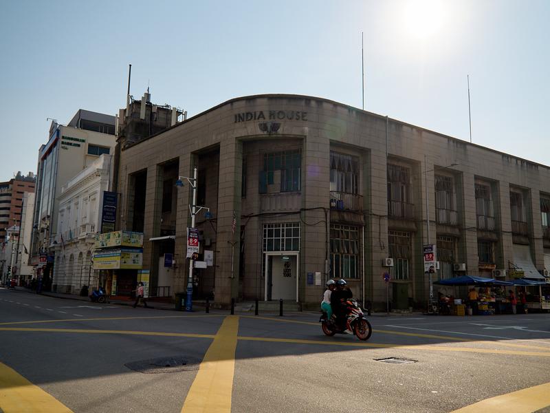 India House building, Penang, Malaysia