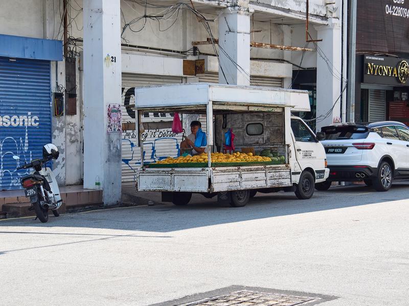 Fruit truck, Penang, Malaysia