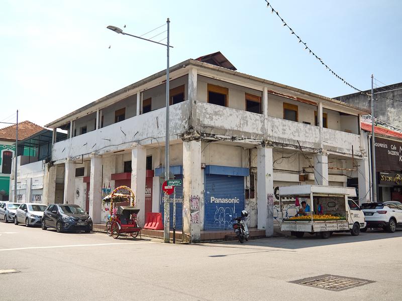 Panasonic corner and fruit truck, Penang, Malaysia