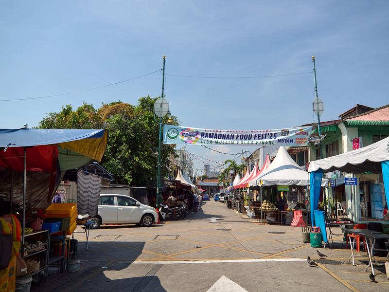 Ramadan Food Festival signage, Penang, Malaysia