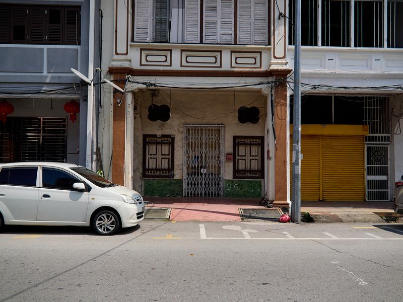 Colorful house front, Penang, Malaysia